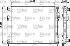 Chladič, chlazení motoru VALEO 732853