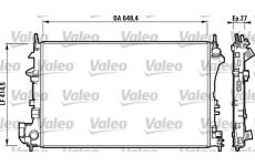 Chladič, chlazení motoru VALEO 732876