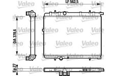 Chladič motora VALEO 732893