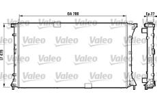 Chladič, chlazení motoru VALEO 732911