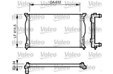 Chladič, chlazení motoru VALEO 732963