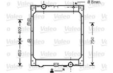 Chladič, chlazení motoru VALEO 733427