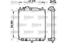 Chladič, chlazení motoru VALEO 734101
