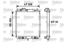 Chladič, chlazení motoru VALEO 734208