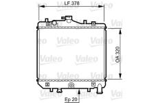 Chladič, chlazení motoru VALEO 734262