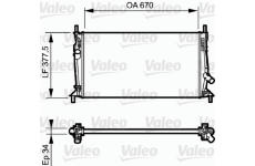 Chladič, chlazení motoru VALEO 734321