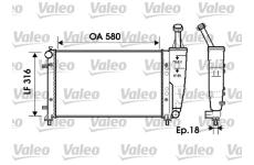 Chladič, chlazení motoru VALEO 734363