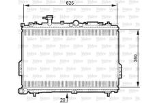 Chladič, chlazení motoru VALEO 734781