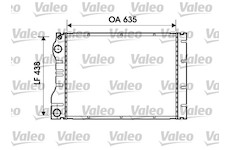 Chladič, chlazení motoru VALEO 734828