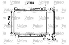 Chladič, chlazení motoru VALEO 734840