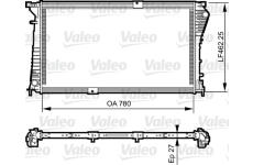 Chladič, chlazení motoru VALEO 734931