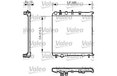 Chladič, chlazení motoru VALEO 735125