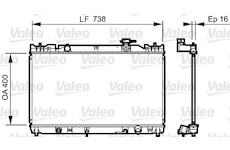 Chladič, chlazení motoru VALEO 735214