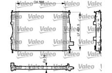 Chladič, chlazení motoru VALEO 735380