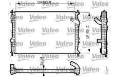Chladič, chlazení motoru VALEO 735461