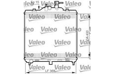 Chladič, chlazení motoru VALEO 735499