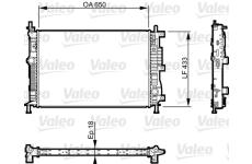 Chladič, chlazení motoru VALEO 735555