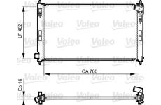 Chladič, chlazení motoru VALEO 735575