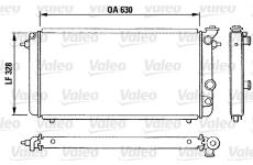 Chladič motora VALEO 810889