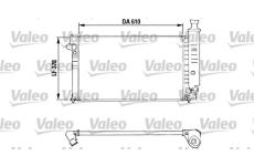 Chladič motora VALEO 810919