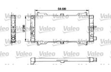 Chladič, chlazení motoru VALEO 811047