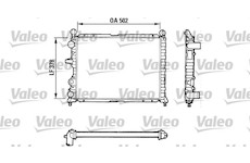 Chladič, chlazení motoru VALEO 811071