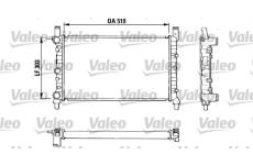 Chladič, chlazení motoru VALEO 811387