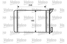 Výměník tepla, vnitřní vytápění VALEO 812045