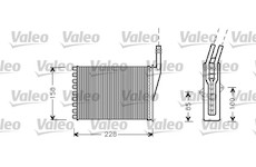 Vymenik tepla, Vnitrni vytapeni VALEO 812287