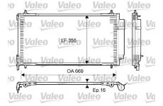 Kondenzátor, klimatizace VALEO 814065
