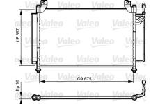 Kondenzátor, klimatizace VALEO 814235