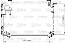 Kondenzátor, klimatizace VALEO 814271