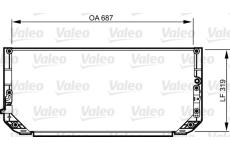 Kondenzátor, klimatizace VALEO 814298