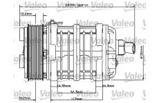 Kompresor, klimatizace VALEO 815818