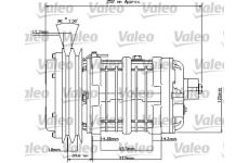 Kompresor, klimatizace VALEO 815846