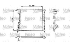 Chladič, chlazení motoru VALEO 816658