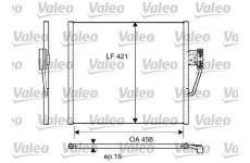 Kondenzátor, klimatizace VALEO 817248
