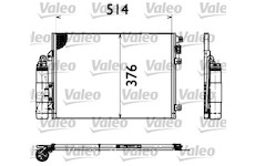 Kondenzátor, klimatizace VALEO 817428