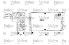 Výparník, klimatizace VALEO 817467