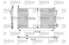 Kondenzátor, klimatizace VALEO 817493