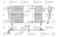 Kondenzátor, klimatizace VALEO 817559