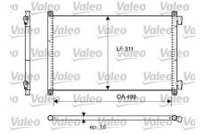 Kondenzátor, klimatizace VALEO 817685