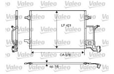 Kondenzátor, klimatizace VALEO 817840