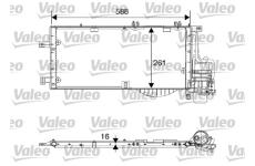 Kondenzátor, klimatizace VALEO 817844