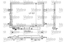 Kondenzátor, klimatizace VALEO 818003