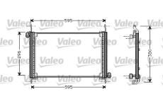 Kondenzátor, klimatizace VALEO 818009