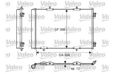 Kondenzátor, klimatizace VALEO 818015