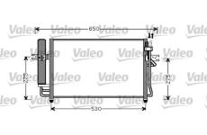 Kondenzátor, klimatizace VALEO 818074