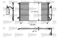 Kondenzátor, klimatizace VALEO 818175