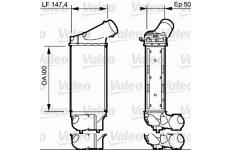 chladič turba VALEO 818836